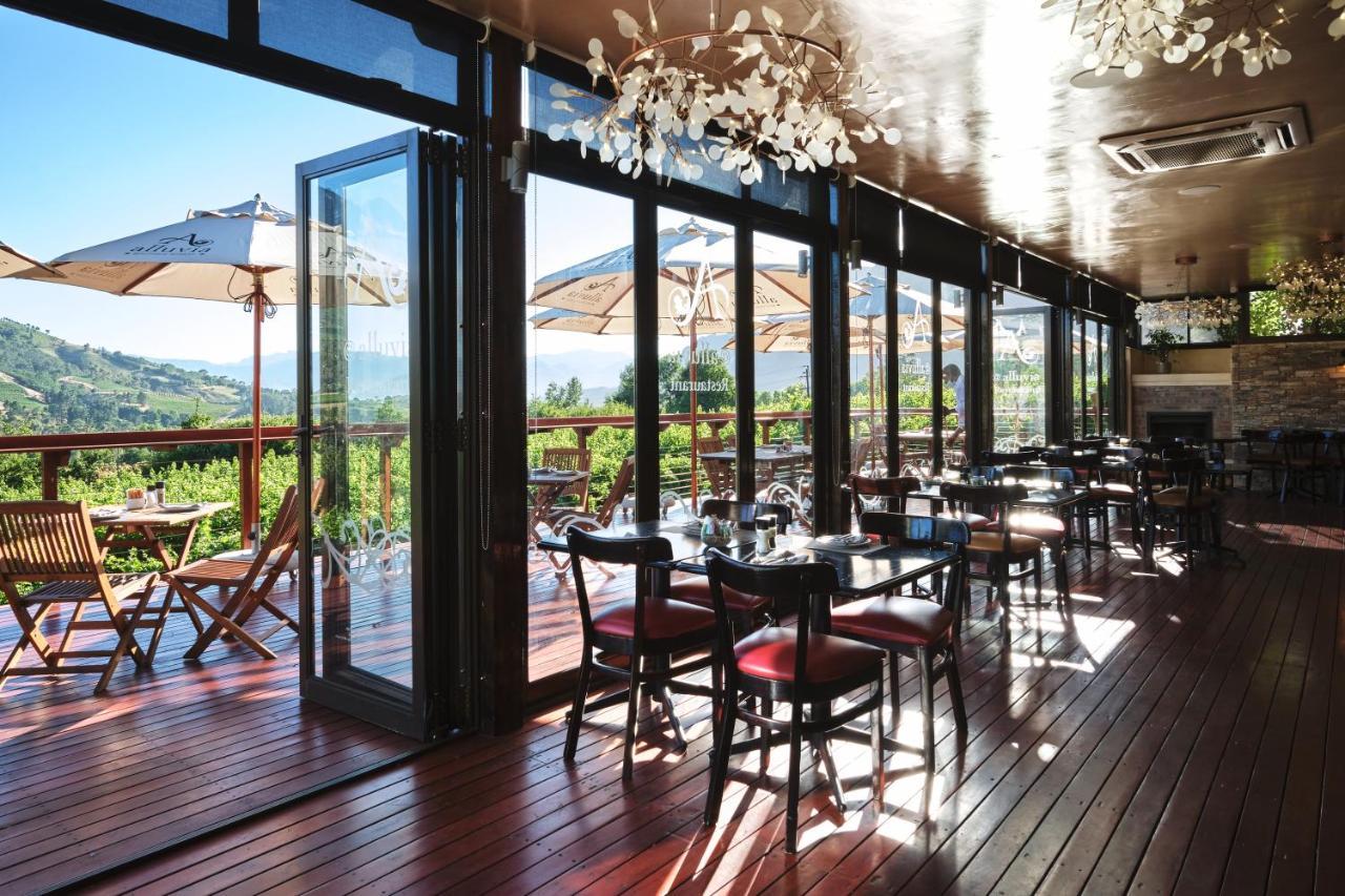 Alluvia Boutique Winery & Luxury Accommodation Stellenbosch Kültér fotó Restaurant